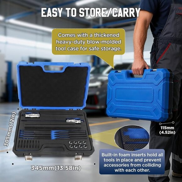 Fuel Injector Removal Tool/Rail Assembly Replacer (28PCS) - Picture 9 of 9